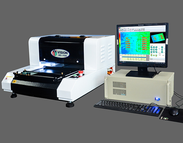     3D锡膏厚度测试仪SPI 7500