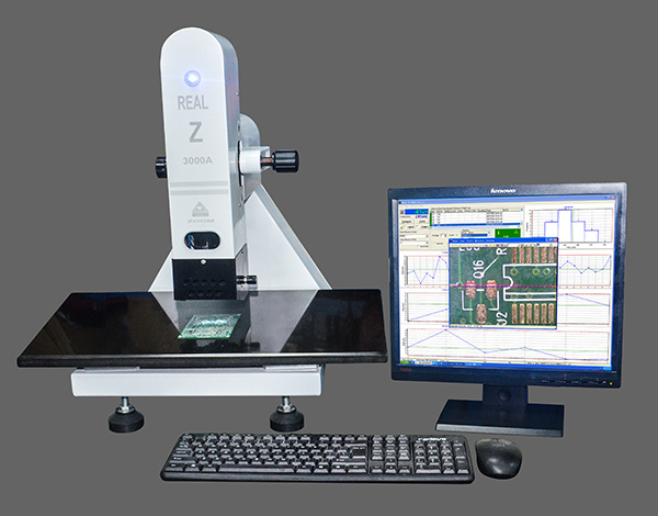 2D solder paste thickness tester