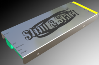 Slim series wireless furnace temperature tester